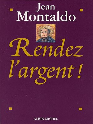 cover image of Rendez l'argent !